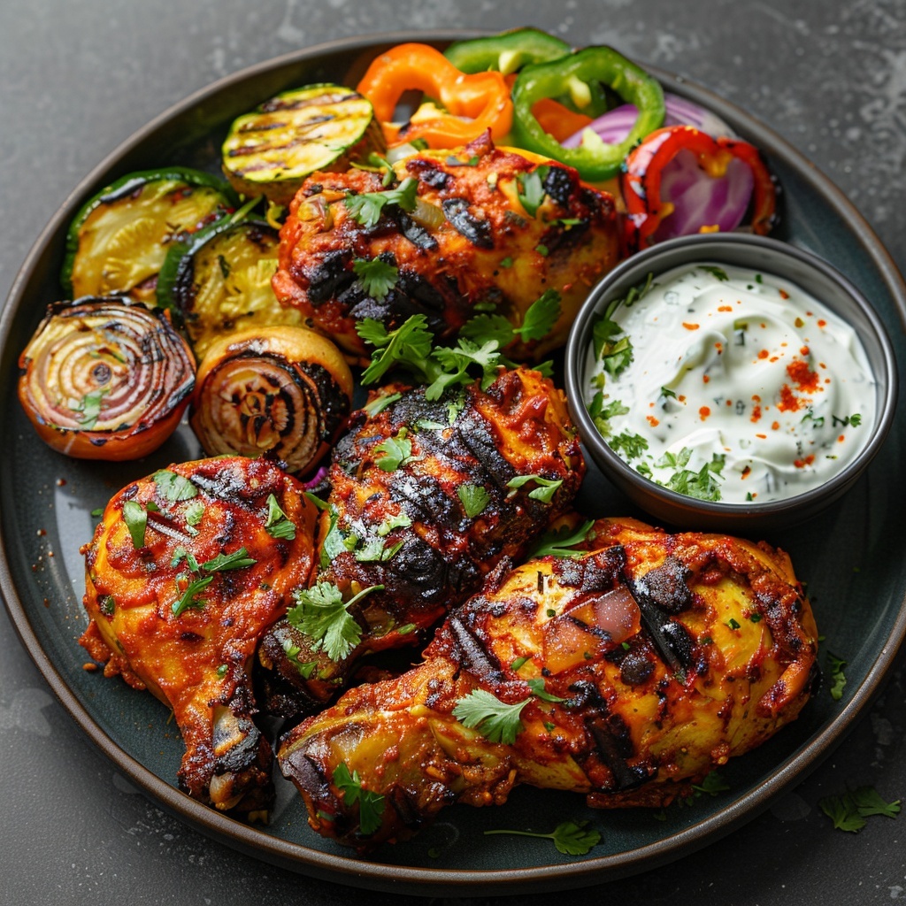 Pollo tandoori casero