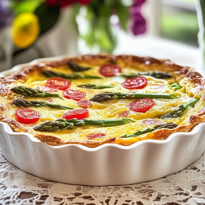 Quiche Primavera Deliciosa: La Receta Más Fácil y Sabrosa
