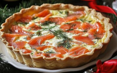 Quiche Salmón Crema: Receta Fácil y Deliciosa