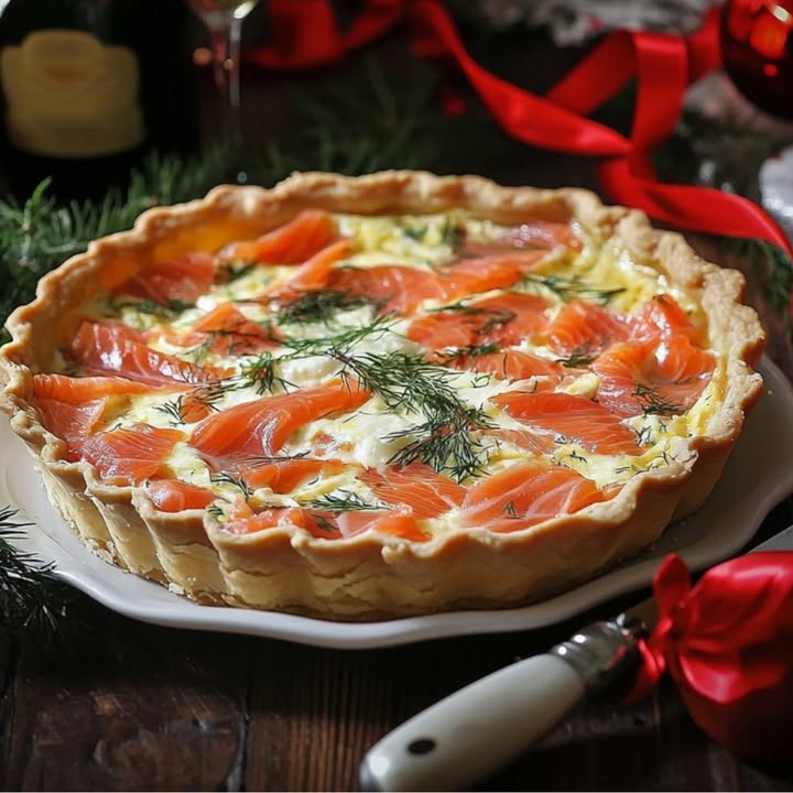 Quiche Salmón Crema: Receta Fácil y Deliciosa