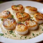 Saint-Jacques Cremosas Elegantes: Receta Fácil y Deliciosa