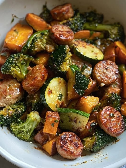 Sartén Salsicha Vegetales: Receta Fácil y Deliciosa