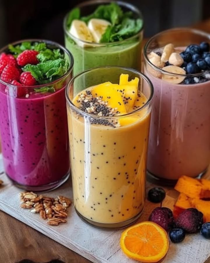 Smoothies Saludables Vitamínicos: Fáciles y Deliciosos para tu Día