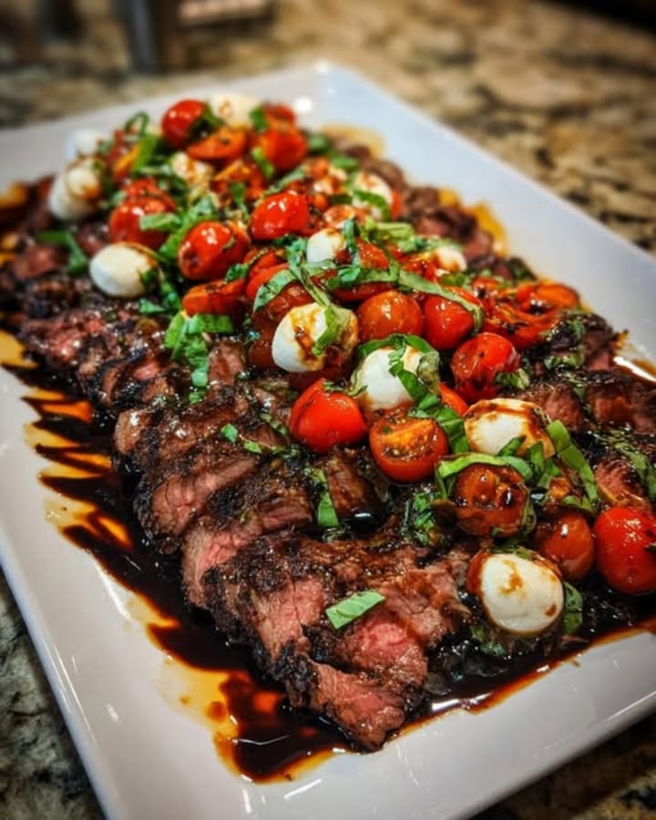 Steak Balsámico Mozzarella: La Mejor Receta Fácil y Deliciosa