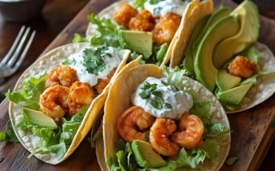 Tacos de camarones picantes: La receta más deliciosa y fácil