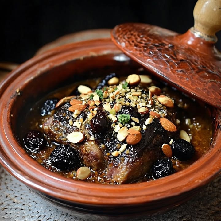 Tajine Cordero Pruneaux: Receta Fácil y Sabrosa