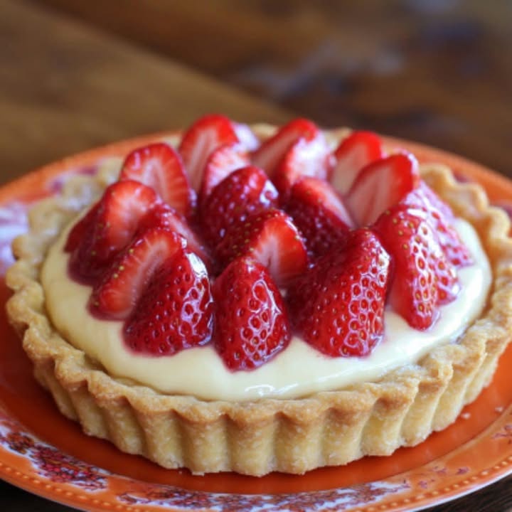 Tarta Fresa Crema: La Receta Más Fácil y Deliciosa