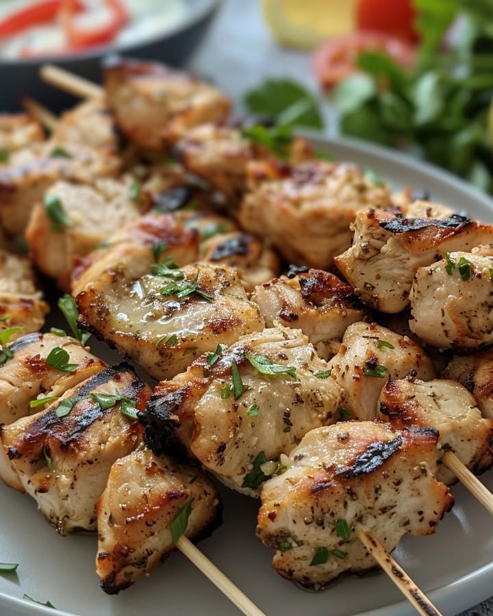 Brochetas Pollo Parmesano: Receta Fácil y Deliciosa
