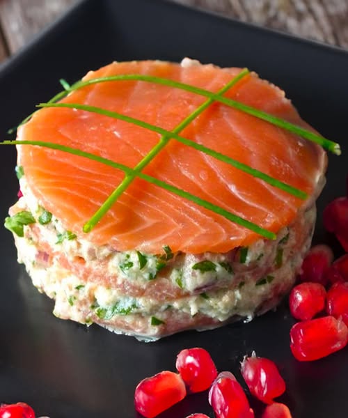 Millefeuille de Salmón: Receta Fácil y Deliciosa