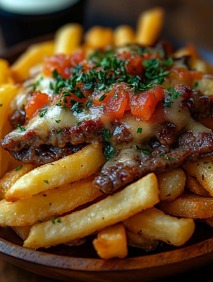 Papas Philly Cheesesteak: La Mejor Receta Auténtica