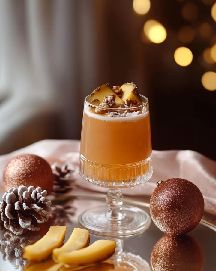 Punch Navideño Tropical: Receta Fácil y Sabrosa