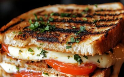 Sándwich Mozzarella Pesto: La Receta Más Fácil y Deliciosa