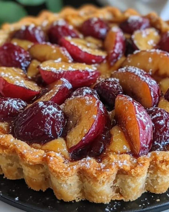 Tarta Flamande Prunas: Receta Auténtica y Sabrosa