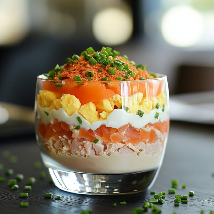 Verrine de mariscos: Receta fácil y deliciosa para impresionar