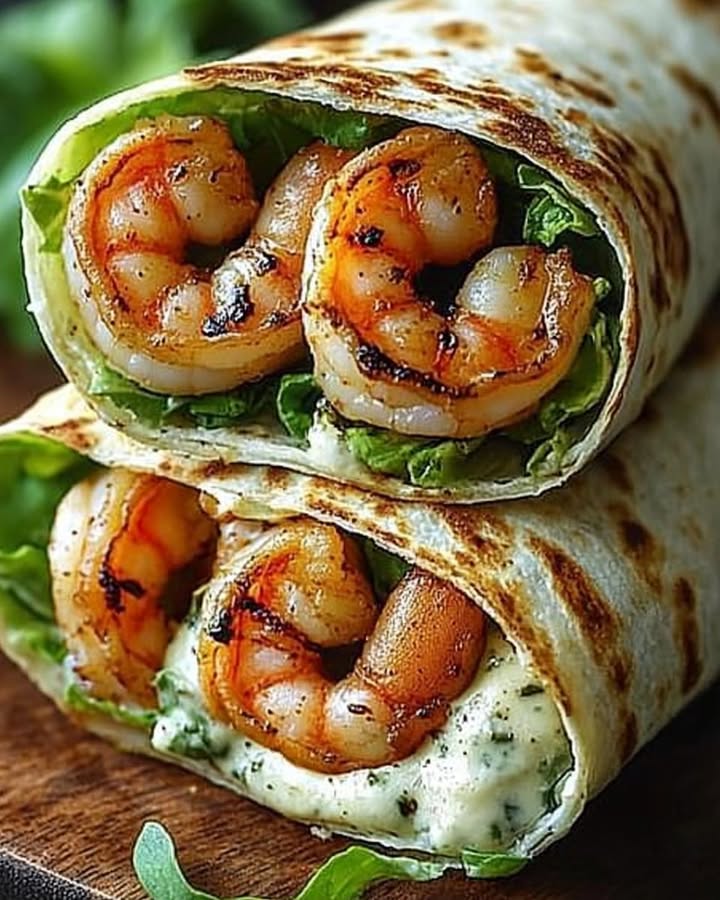 Wraps de Camarones César: Fáciles y Deliciosos para tu Menú