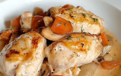 Aiguillettes Crema Champiñones: Receta Sencilla y Sabrosa