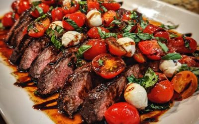 Bistec Caprese Balsámico: Receta Auténtica y Sabrosa