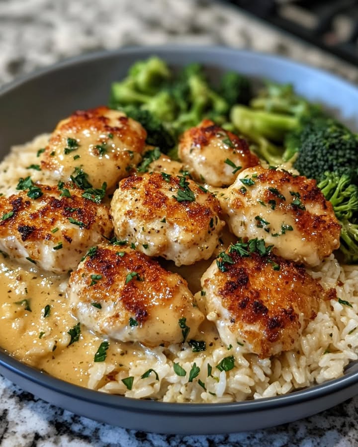 Bocados de Pollo Parmesano: Receta Fácil y Deliciosa