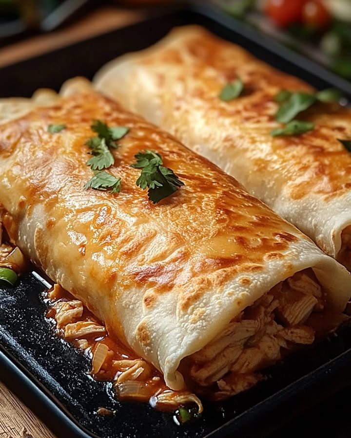 Chimichangas de Pollo: Receta Auténtica y Sabrosa