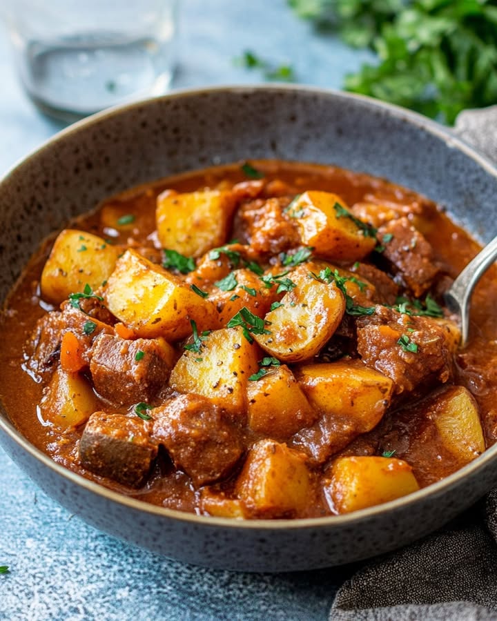 Goulash Húngaro Cremoso: Receta Auténtica y Sabrosa
