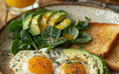 Receta de Huevos Pochados sobre Espinacas: Beneficios y Preparación