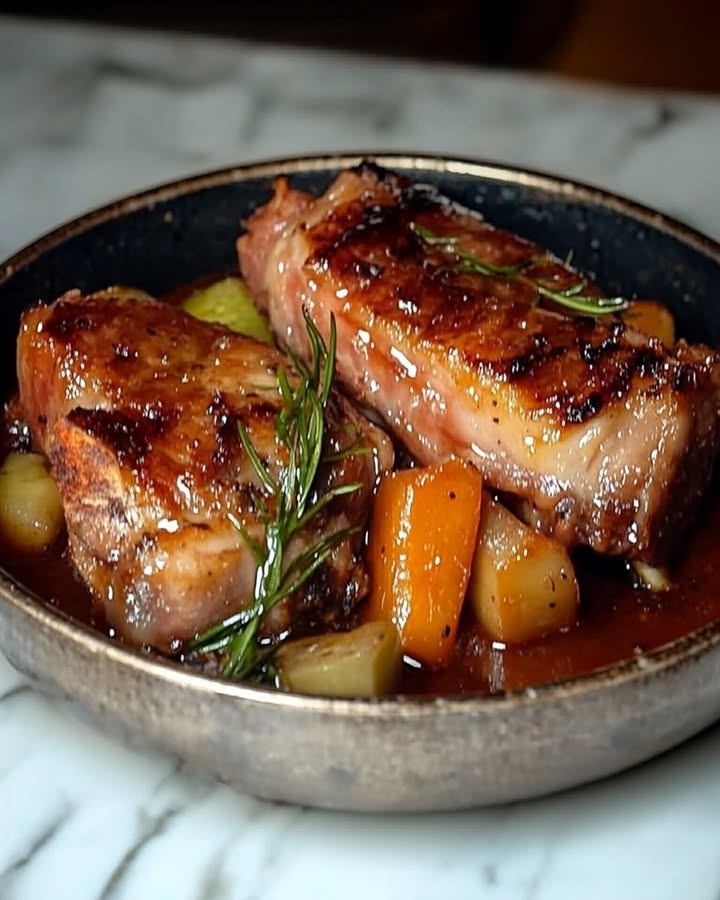 Jarret Porc Miel: Receta Sabrosa y Fácil para Chuparse Los Dedos