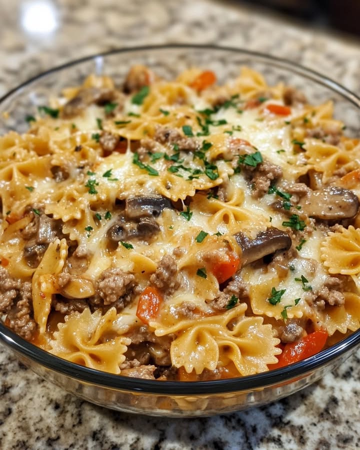 Pasta Alfredo con Carne: Receta Auténtica y Deliciosa