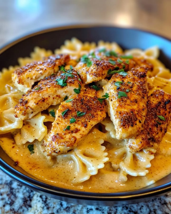 Pasta Cajún Cremosa: Receta Fácil y Sabrosa