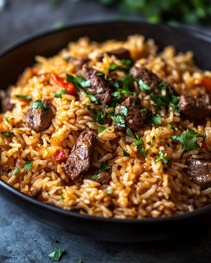 Plov de Res Instantáneo: Receta Fácil y Sabrosa