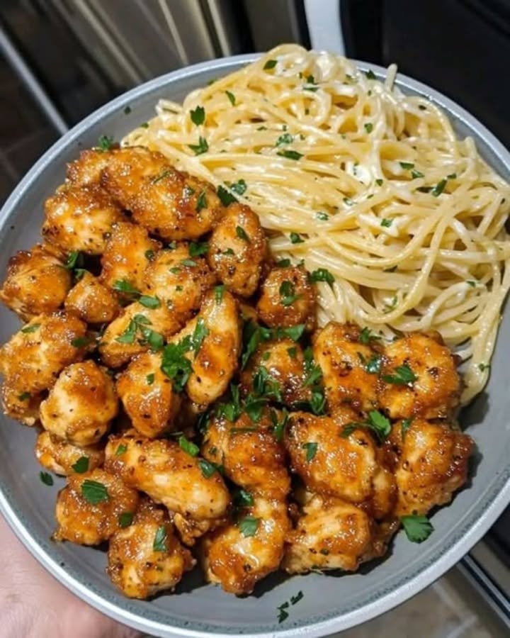 Pollo Ajo Espagueti: Receta Fácil y Sabrosa