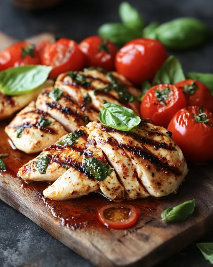 Pollo Caprese a la Parrilla: Receta Auténtica y Sabrosa