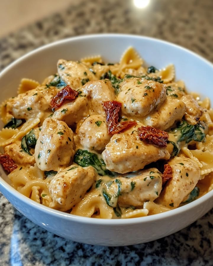 Pollo Espumoso Pasta: Receta Fácil y Sabrosa
