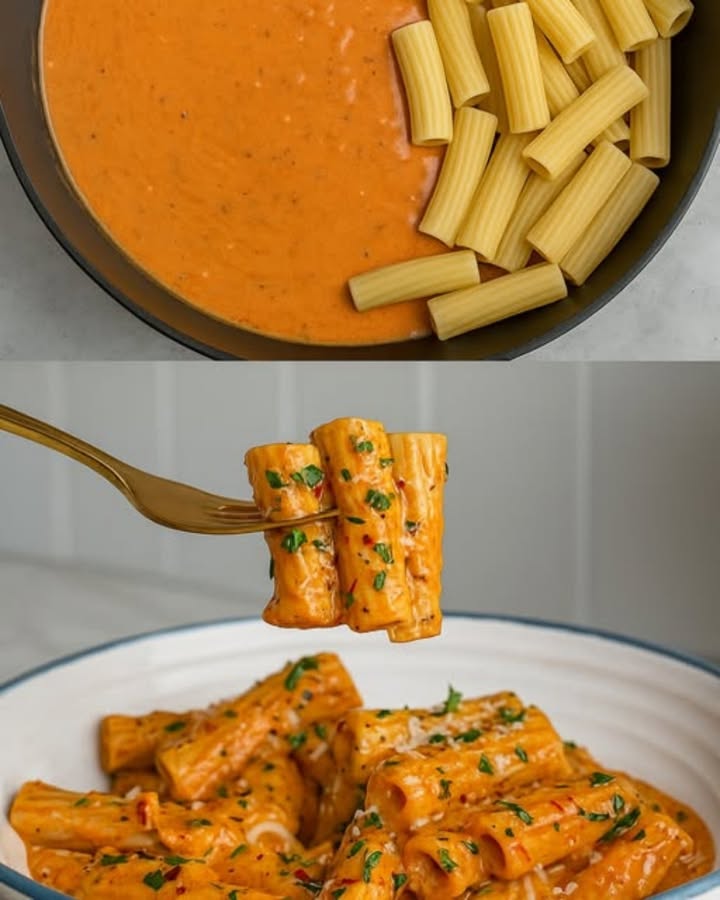 Rigatoni Salsa Cremosa: Receta Fácil y Sabrosa