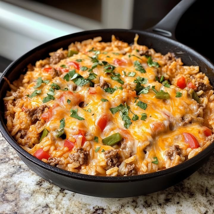 Sartén de Carne Queso: Receta Fácil y Sabrosa