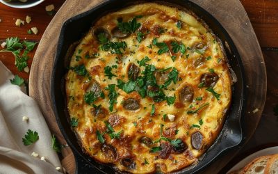 Receta de Tortilla de Champiñones: Sencilla, Sabrosa y Saludable