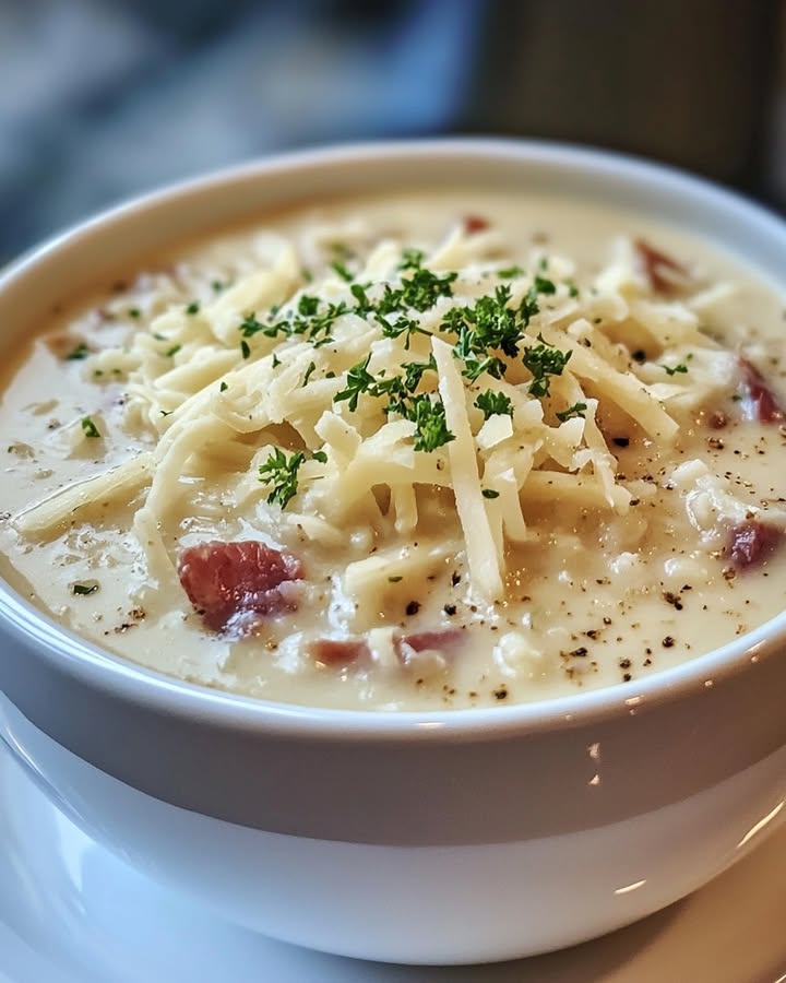 Rigatoni Alfredo Ajo: Receta Facil y Sabrosa