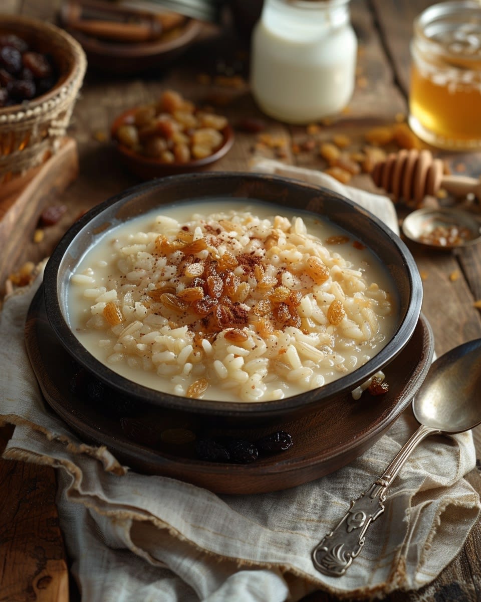 Arroz con leche al estilo asturiano