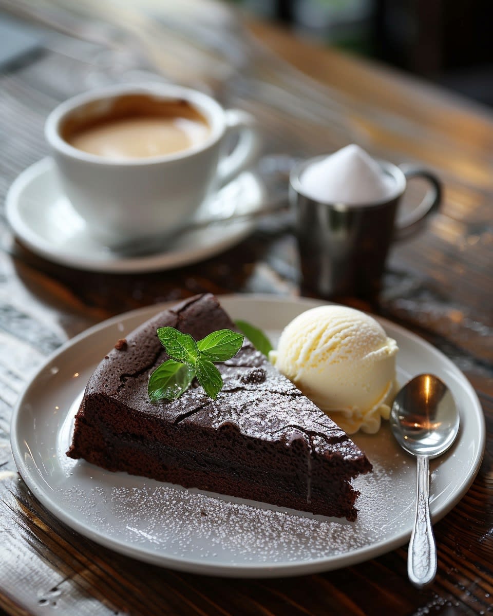 Bizcocho de chocolate esponjoso