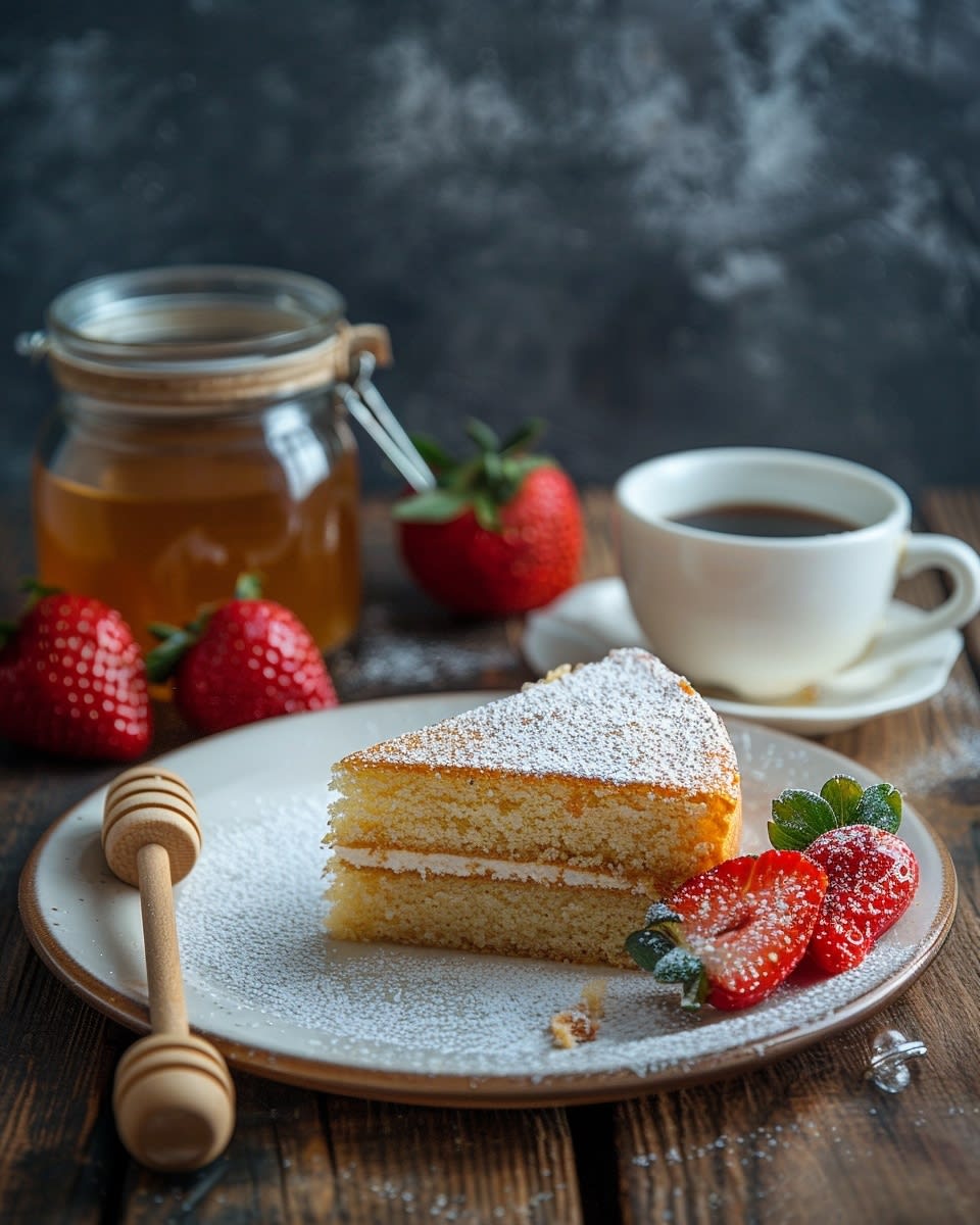 Bizcocho de yogur esponjoso