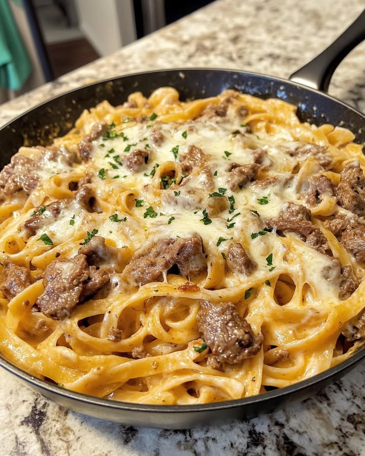 Carne Ajo Cremosa: Receta Fácil y Sabrosa