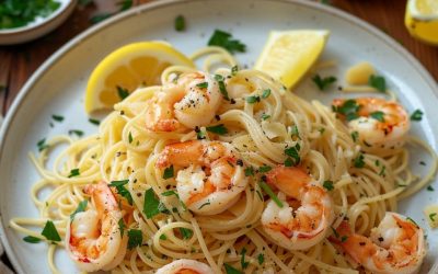 Receta de Espaguetis al Ajillo con Gambas: Delicioso y Fácil