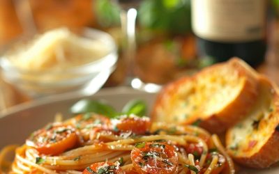 Receta de Espaguetis con Tomate y Albahaca: Sabor y Tradición Italiana