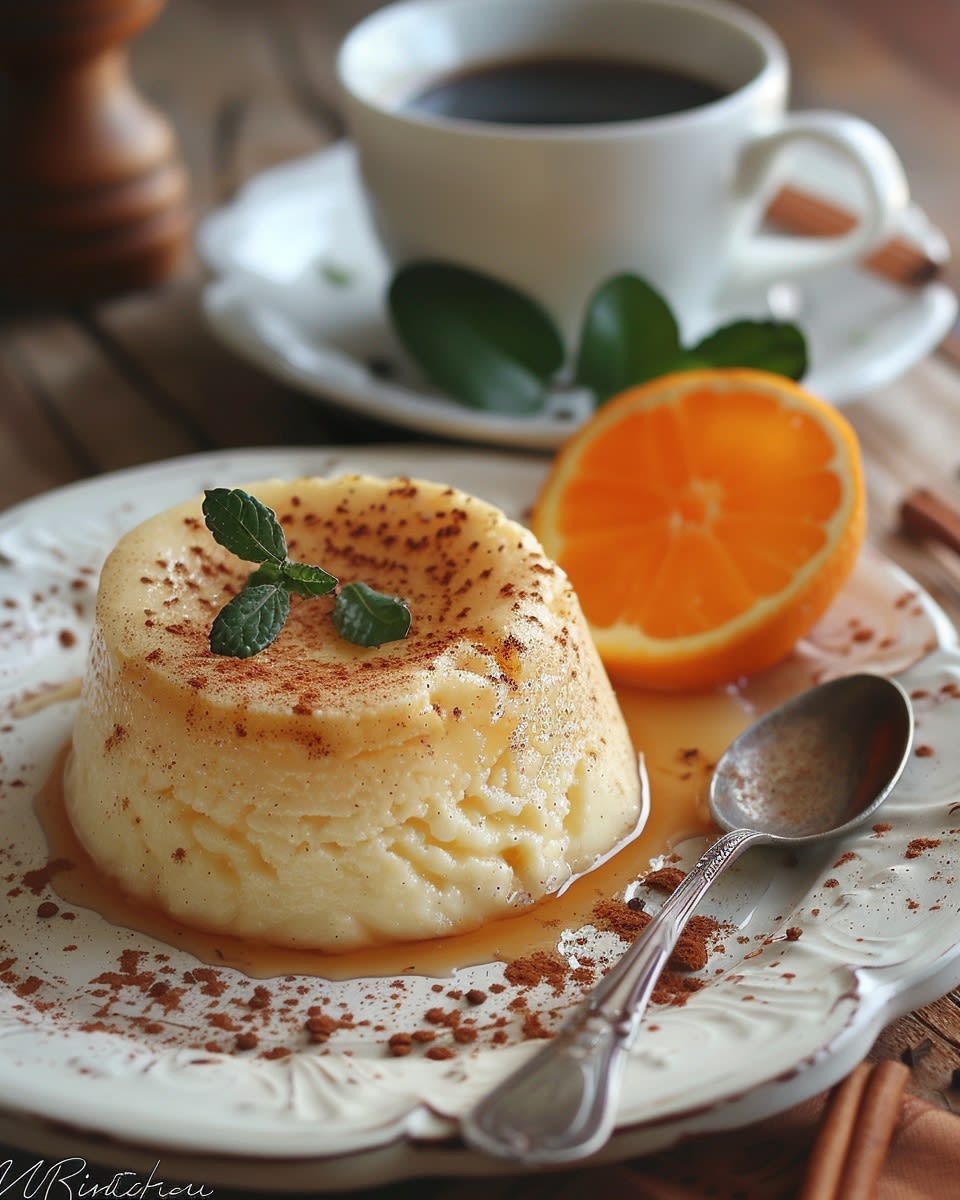 Flan de vainilla cremoso
