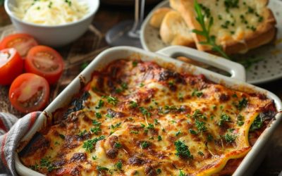 Receta deliciosa: Lasaña de verduras al horno