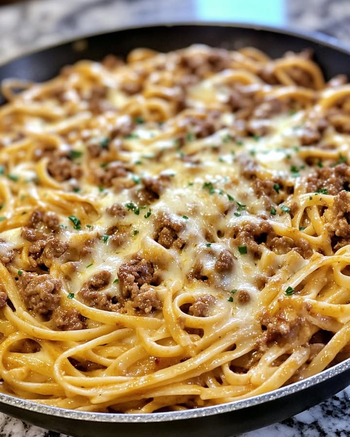 Linguine Carne Cremoso: Receta Fácil y Sabrosa