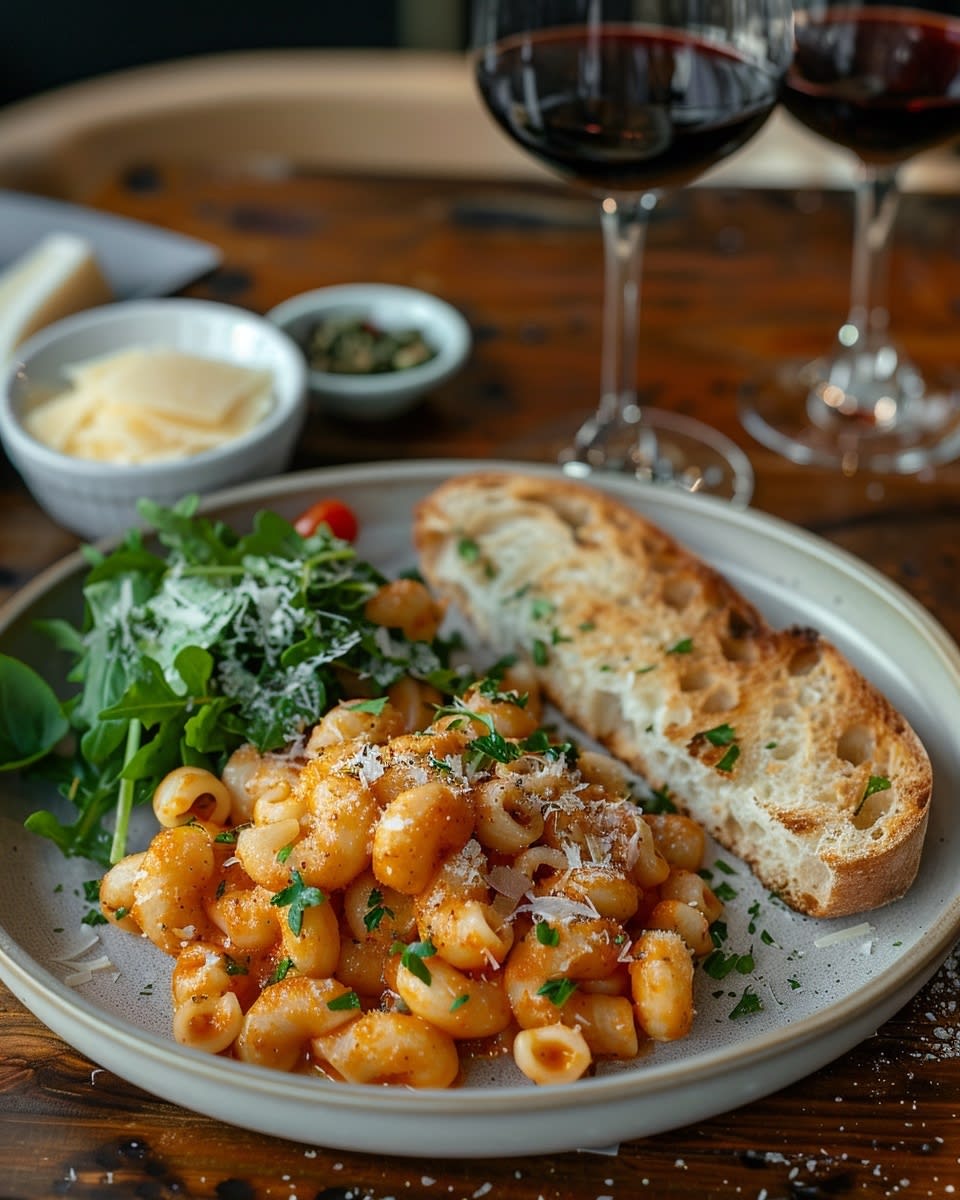 Macarrones con tomate caseros