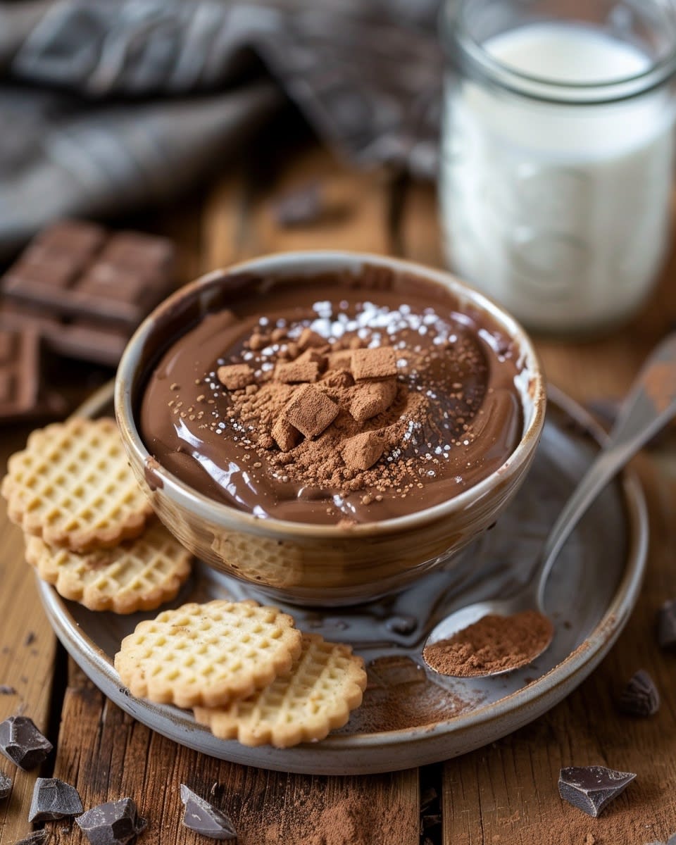 Natillas de chocolate caseras
