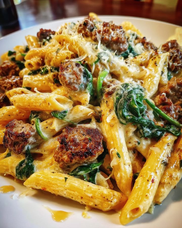 Pasta Carne Espinaca: Receta Sencilla y Sabrosa