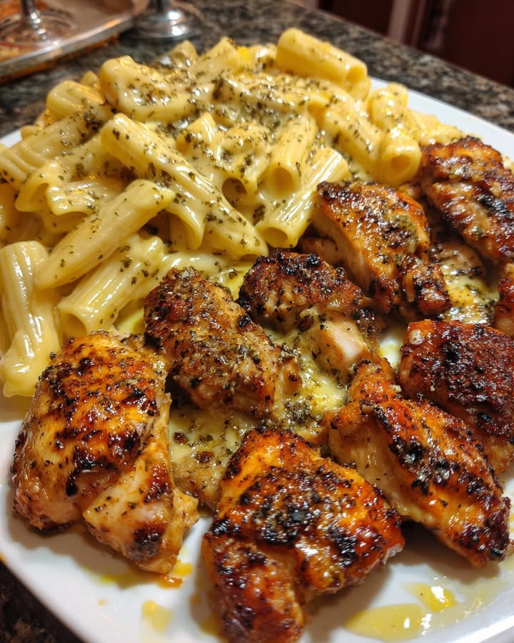 Pasta Cremosa con Pollo: Receta Fácil y Sabrosa