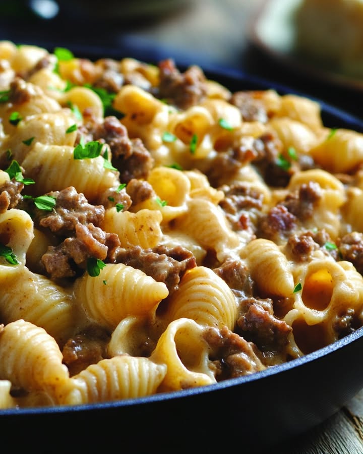 Pasta Cremosa de Carne: Receta Auténtica y Sabrosa